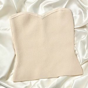 Babaton Olaf XS Sweetheart Strapless Top